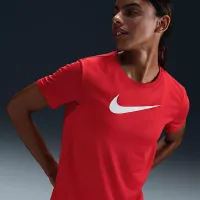 Nike жіноча Dri-FIT Graphic футболка колір червоний