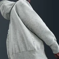 Caitlin Clark Nike баскетбольные Phoenix Fleece Pullover Толстовка с капюшоном цвет серый