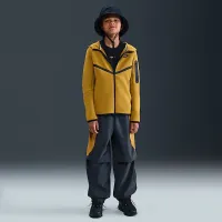 Nike Sportswear Tech Fleece Big детские Full-Zip Толстовка с капюшоном цвет коричневый