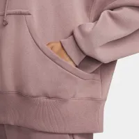 Nike Sportswear Phoenix Fleece жіноча Over-оверсайз Pullover Толстовка з капюшоном колір фіолетовий