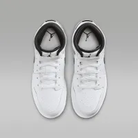 Nike Air Jordan 1 Mid Big детские Кроссовки цвет белый