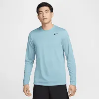 Nike Dri-FIT Legend чоловічі Long-Sleeve Fitness Top блакитний