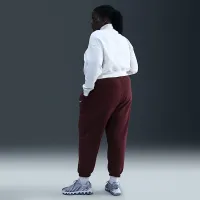 Nike Sportswear Phoenix Fleece жіноча З високою талією оверсайз Sweatpants (великі розміри) колір червоний