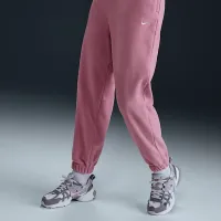 Nike Therma-FIT One женская Loose Fleece Pants Pink