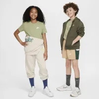 Nike Sportswear Big детские футболка цвет зеленый