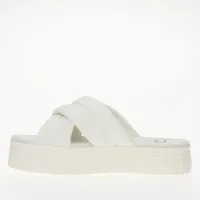 Шльопанці Tommy Jeans Lettering Flatform EN0EN02465-YBL - Білі