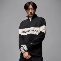 Nike Jordan Sport чоловічі Dri-FIT 1/4-Zip для гольфу Top колір чорний