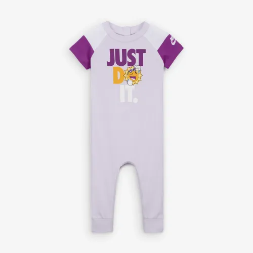 Nike KSA Baby (0-9M) Romper цвет фиолетовый