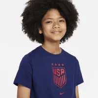 USWNT Big дитячі Nike Soccer футболка блакитний