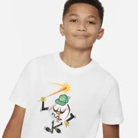 Nike Sportswear Big дитячі футболка колір білий
