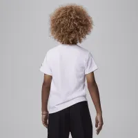 Nike Jordan Dri-FIT MJ Sport Little детские Graphic футболка цвет белый