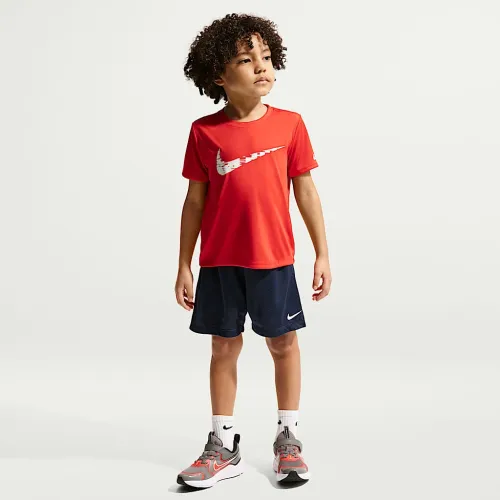 Nike Little детские Dri-FIT Multi Mesh шорты синий