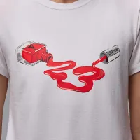 Nike Jordan женская Graphic футболка цвет белый