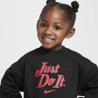 Nike New Impressions Toddler Crew and лосины набор Pink