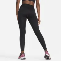 Nike Go женская Firm-Support Mid-Rise Full-Length лосины с карманамицвет черный