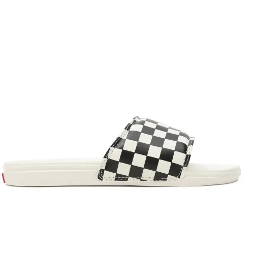 Шлёпанцы Vans Checkerboard La Costa Slide-On VN0A5HFER6R1 -  Бело-Черные