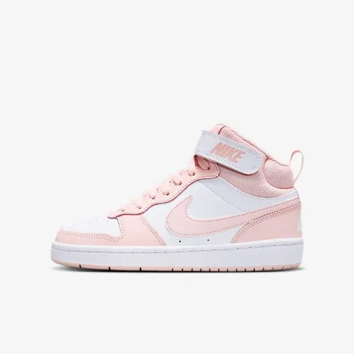 Nike Court Borough Mid 2 Big дитячі Кросівки колір білий