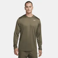 Nike Dri-FIT Legend чоловічі Long-Sleeve Fitness Top колір зелений