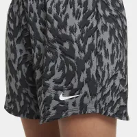 Nike One Big дитячі (Girls') Woven З високою талією шорти колір сірий