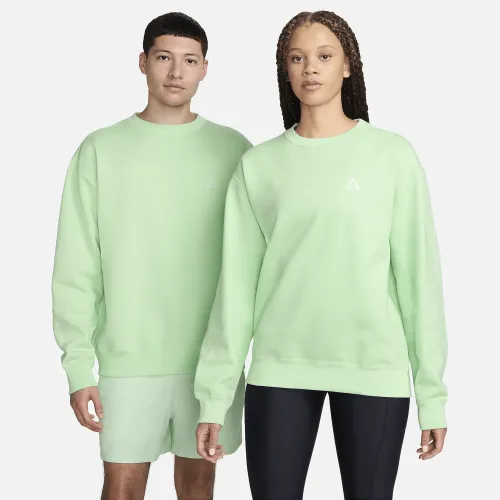 Nike ACG Therma-FIT Fleece Crew колір зелений