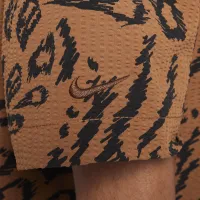 Nike SB Big дитячі Dri-FIT Button-Down Skate Shirt колір коричневий