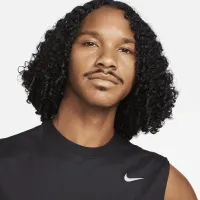Nike Dri-FIT Legend чоловічі Sleeveless Fitness футболка колір чорний