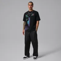 Nike Jordan Brooklyn чоловічі футболка колір чорний