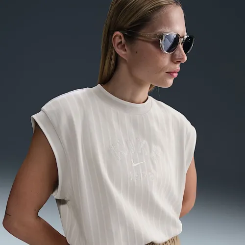 Nike Sportswear Collection женская Loose Knit Tank цвет коричневый