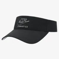 Nike Ace Gymnastics Swoosh Visor колір чорний