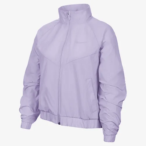 Nike Sportswear Windrunner Big детские (Girls') Loose Куртка цвет фиолетовый