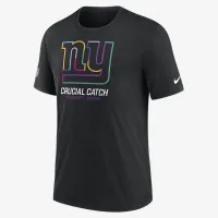 New York Giants Crucial Catch чоловічі Nike NFL футболка колір чорний