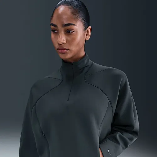 Nike Universa жіноча Dri-FIT 1/4-Zip Top колір зелений