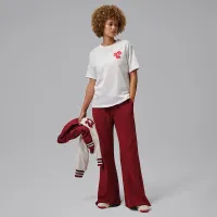 Nike Jordan Flight женская Graphic футболка цвет белый