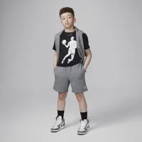 Nike Jordan MJ Brooklyn Fleece Essentials Big детские шорты цвет серый