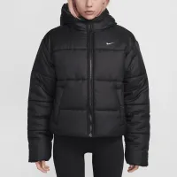 Nike Sportswear Classic Puffer жіноча Therma-FIT Loose Hooded Куртка колір чорний