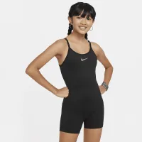 Nike Dri-FIT One Big дитячі (Girls') Unitard колір чорний
