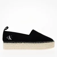 Кросівки Calvin Klein Platform Espadrille ML BTW YW0YW01378-BEH - Чорні