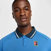 NikeCourt Heritage чоловічі Tennis Polo блакитний