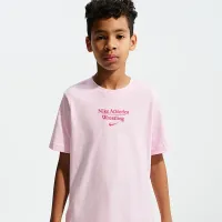 Nike Wrestling Big Kid's футболка Pink