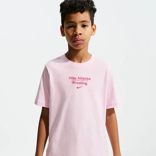 Nike Wrestling Big Kid's футболка Pink