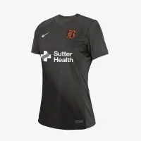 Bay FC 2024 Stadium Secondary женская Nike Dri-FIT NWSL Replica Jersey цвет серый