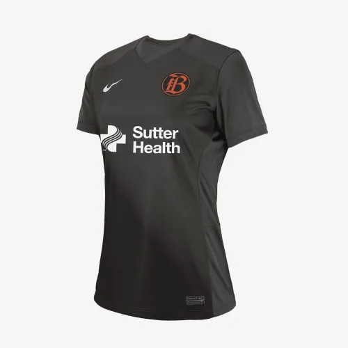 Bay FC 2024 Stadium Secondary женская Nike Dri-FIT NWSL Replica Jersey цвет серый
