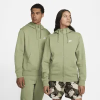 Nike Sportswear Club Fleece чоловічі Full-Zip Толстовка з капюшоном колір зелений