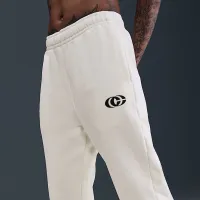 Caitlin Clark Nike Fleece Cuffed баскетбольні Pants колір білий