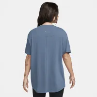 Nike One Relaxed жіноча Dri-FIT Short-Sleeve Top блакитний