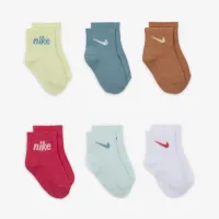 Nike Everyone From Day One Baby шкарпетки Box комплект (6-пар) колір зелений