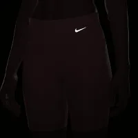 Nike женская Tight Mid-Rise Ribbed-Panel Running шорты с карманамиPink
