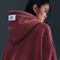 Nike x Martine Rose мужские Full-Zip Толстовка с капюшоном цвет красный
