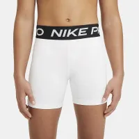 Nike Pro Big детские (Girls') шорты цвет белый