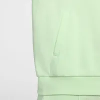 Nike Sportswear Chill Terry женская Loose Full-Zip French Terry Толстовка с капюшоном цвет зеленый